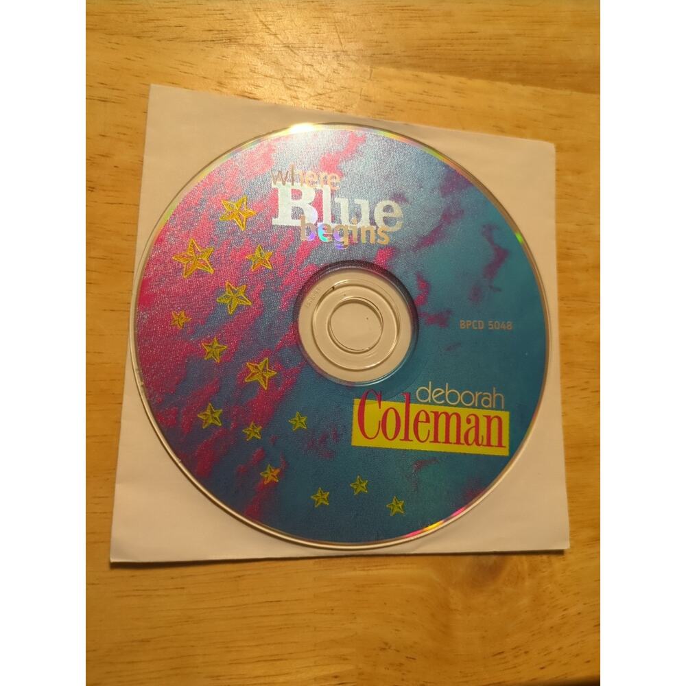 COLEMAN DEBORAH: WHERE BLUE BEGINS [CD] Disc Only